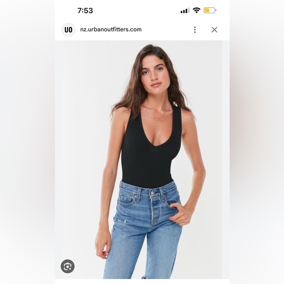 Urban outfitters plunge seamless bodysuit - Picture 2 of 2